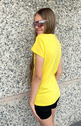 T-krekls Gildan, dzeltens