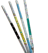 Grafīta zīmulis ar dzēšgumiju, dažādi dizaini