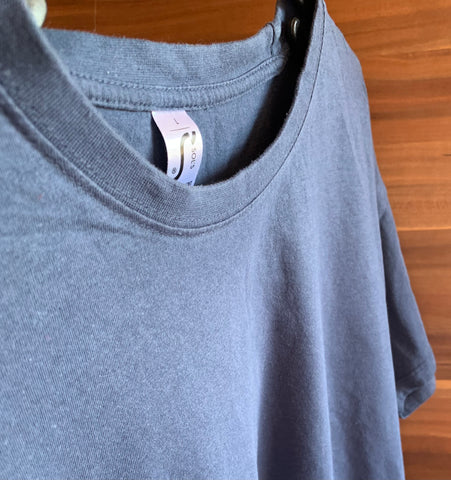 VĪRIEŠU T-KREKLS, DENIM KRĀSĀ
