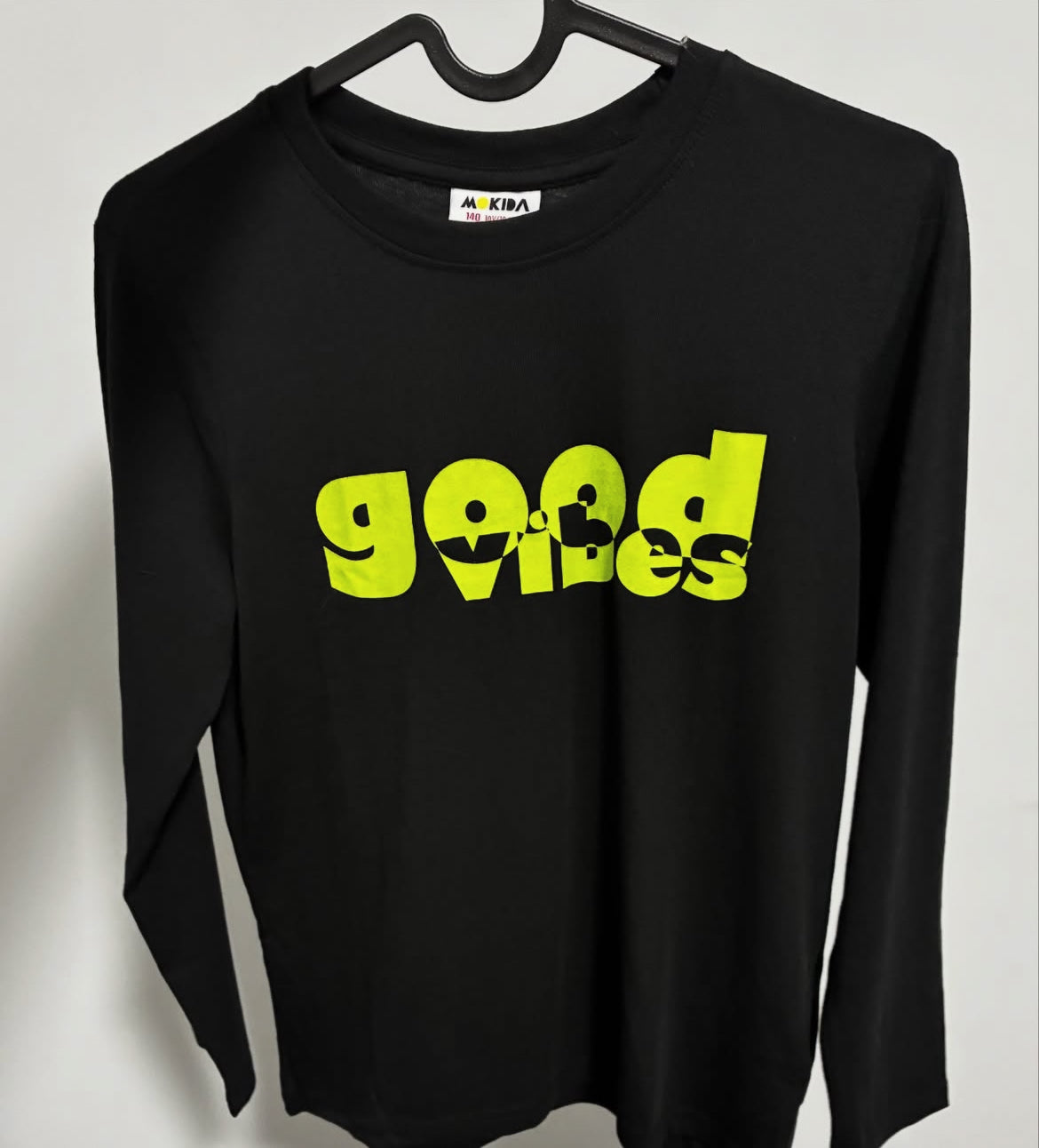 T-KREKLS GOOD VIBES, MELNS (140,152cm)