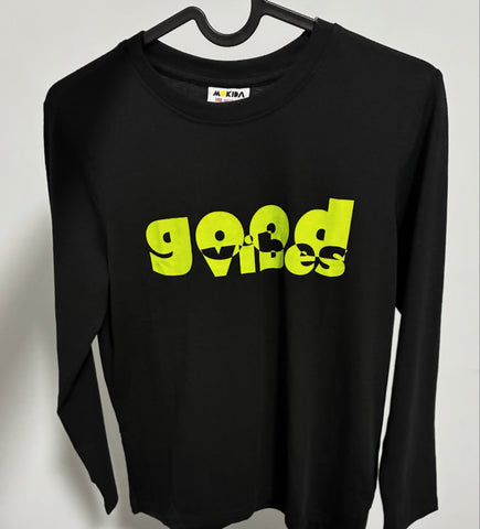 T-KREKLS GOOD VIBES, MELNS (140,152cm)