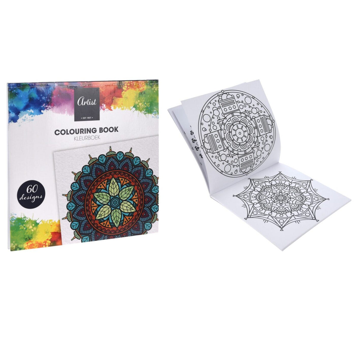 KRĀSOJAMĀ GRĀMATA “MANDALAS”